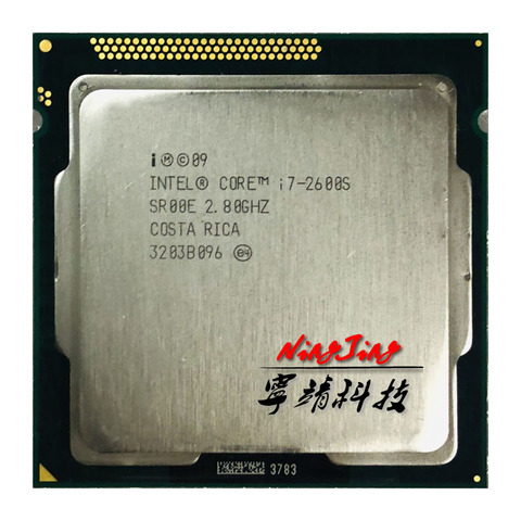 Intel Core i7-2600S i7 2600S i7 2600 S 2.8 GHz Quad-Core Eight-Core 65W CPU Processor LGA 1155 ► Photo 1/1