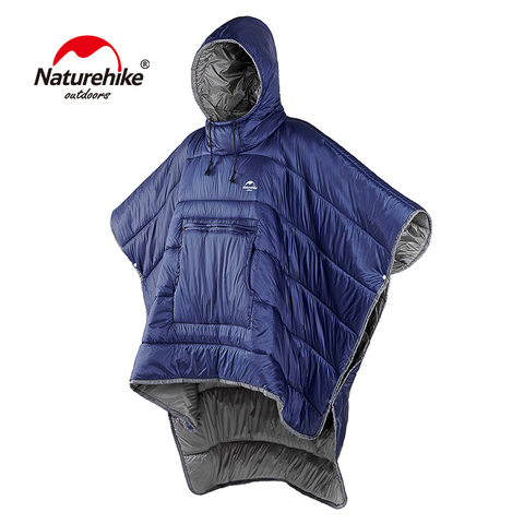 Naturehike New Arrive Outdoor Wearable Cloak Sleeping Bag Winter Plus Quilt Lazy Sleeping Bag ► Photo 1/6