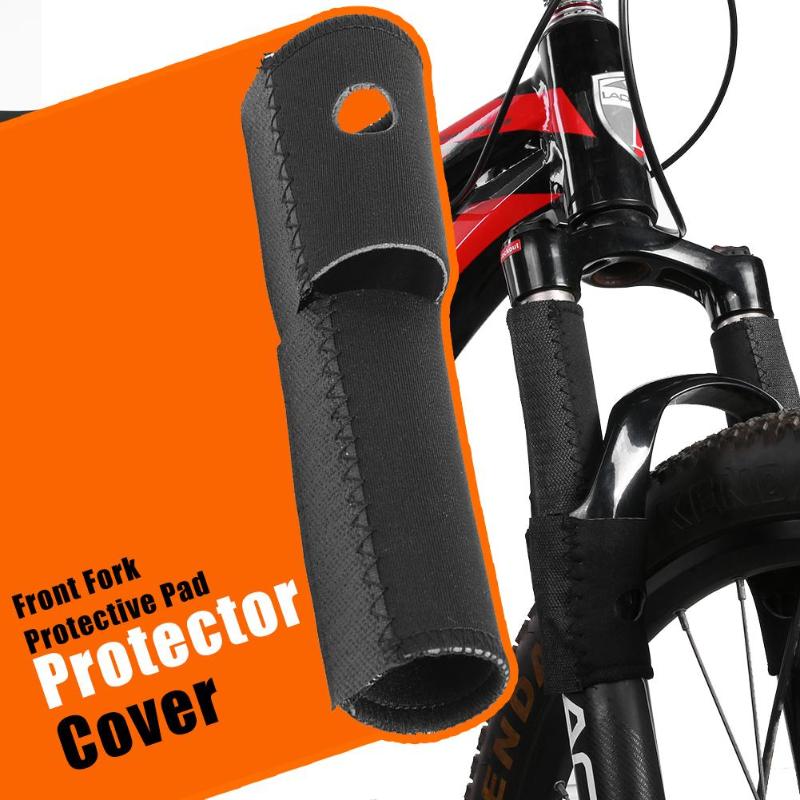 1Pair Bicycle Front Fork Protective Pad Wrap Mountain Bike Frame Cover Protector 