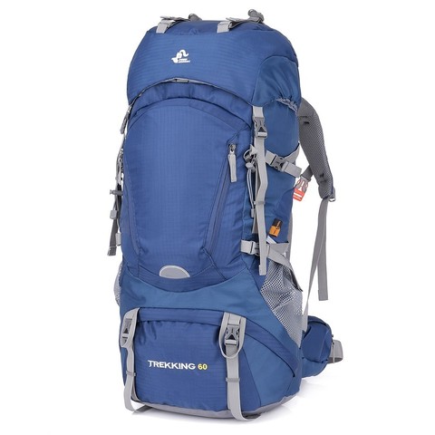 60L Waterproof Hiking Camping Bag Woman Outdoor Trekking Travel Backpack Army Man Hunting Mountain Backpacks Rain Cover Rucksack ► Photo 1/6