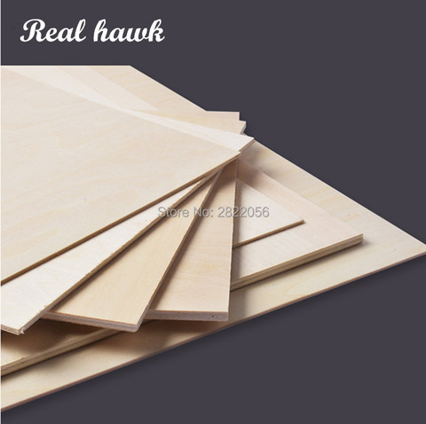 A4 size 297x210mmx0.5/1/1.5/2/3mm super quality Aviation model layer board Birch plywood plank DIY wood model materials ► Photo 1/3