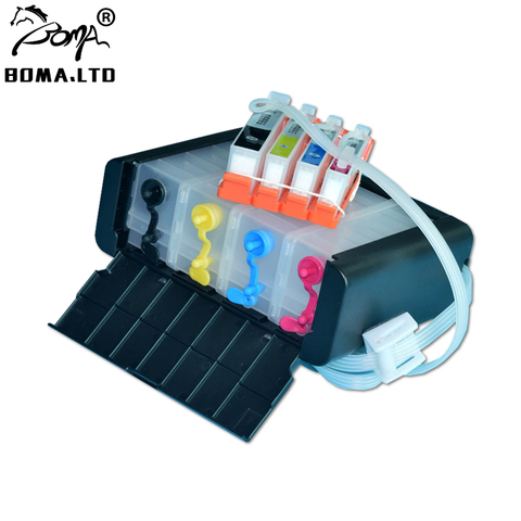 HOTI! 4 Color HP178 Ciss System For HP 178 Ciss For HP 3070A 3520 4620 5510 5520 5515 5521 Printer With ARC Chip ► Photo 1/1