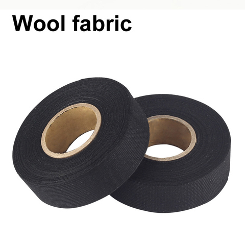 Automotive Wiring Harness Cloth Tape Car Anti Rattle Universal Black Flannel Self Adhesive Felt Tape ► Photo 1/4