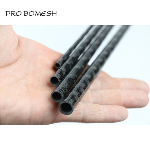Pro Bomesh 1 Set 2.4m M 4 Section X-ray Wrapping Carbon Fiber Travel Rod Blank Bass Rod Blank DIY Rod Building Component Cane ► Photo 1/6