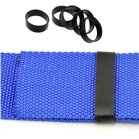 5Pcs Rubber Fixed Rings for 5cm Scuba Diving Webbing Dive Weight Belt Underwater Tank Backplate Strap Outdoor Backpack Harness ► Photo 1/6