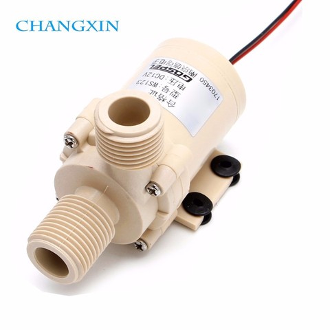 brushless Circulation Pump Dc 12v/24v,0-110 Degrees Celsius,solar/gas/electric Hot Water Heater,pressurized Booster Submersible ► Photo 1/6