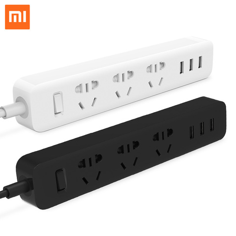 Original Xiaomi socket  Smart Home Power Strip  Fast Charging 3 USB 2.0 Interface Extension Socket Standard Pluge  power socket ► Photo 1/6