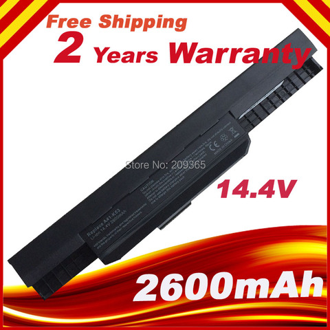 2600mAh  Laptop Battery  for ASUS x54c  a41-k53  37wh ► Photo 1/5