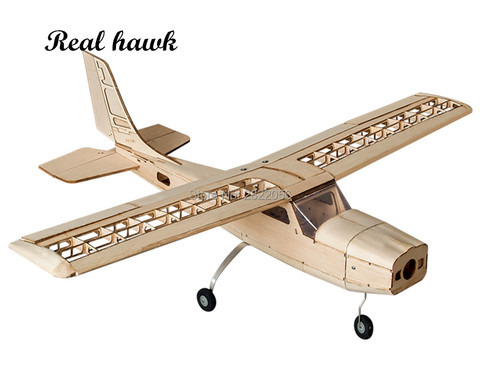 RC AirPlanes Laser Cut Balsa Wood Airplane Kit Cessna-150 Frame without Cover Wingspan 960mm Model Building Kit Woodiness model ► Photo 1/4