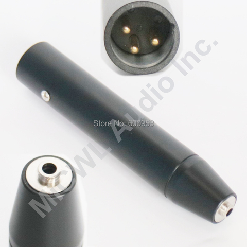 XLR 3Pin Phantom Power adapter For Sennheiser 3.5mm Jack Lavalier Headset Musical Instrument Microphone for Mixer Job ► Photo 1/5