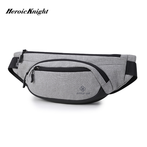 Heroic Knight Men Waist Bag Waterproof Pack Travel Phone Belt Bag Pouch for Men Casual Shoulder Chest bag Fanny pack Hip pack ► Photo 1/6