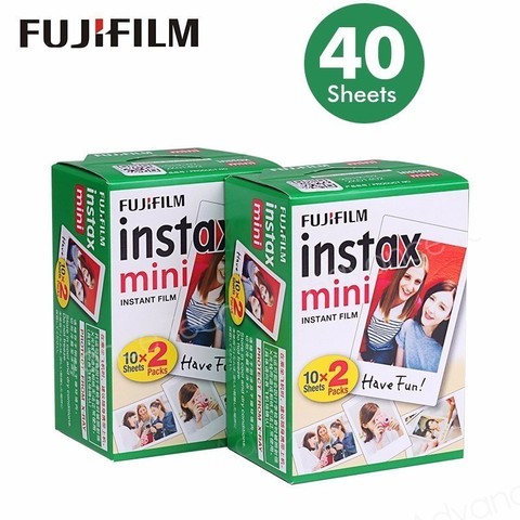 Fujifilm Instax Mini Film Mini 9 Photo Paper 10/20/30 Sheets White  Monochrome Rainbow For Instant Mini 7s 8 70 90 Camera