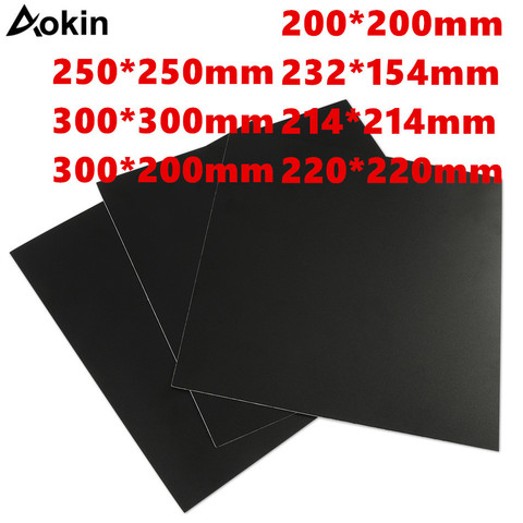 Aokin Frosted Heated Bed Sticker 200/214/220/280/300mm Printing Build Sheet Build Plate Sticker 3d Printer Tape Platform Sticker ► Photo 1/6