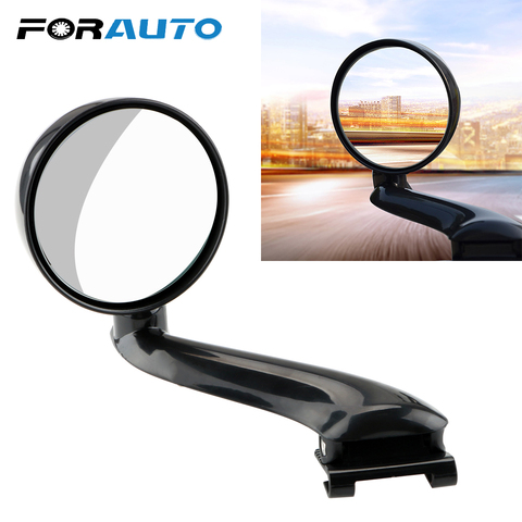 FORAUTO 360 Rotation Adjustable Car Front View Mirror Auxiliary Rearview For Car Vehicle Side Blindspot Blind Spot Clear View ► Photo 1/6