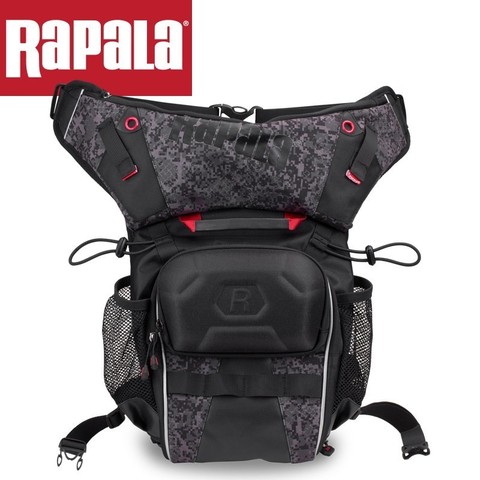 Rapala Urban Hip Pack RUHP 36*36*15cm Fishing Bag 9L Multifunctional Outdoor Waterproof Waist Bag Pockets Fishing Tackle Bag  ► Photo 1/6