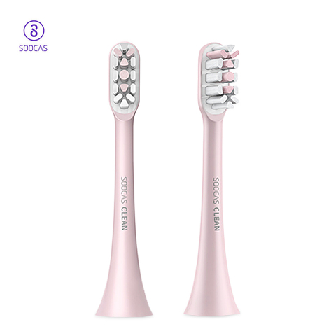 Soocas x3 2PCS Soocare Replacement Electric Toothbrush Head For SOOCAS Xiaomi Mi SOOCARE X3 Brush Head Replacement Pink ► Photo 1/3