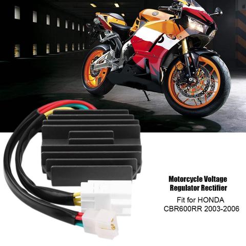 Motorcycle Voltage Regulator Rectifier Universal for HONDA CBR600RR 2003 2004 2005 2006 LD2118214RV Aluminum ► Photo 1/1