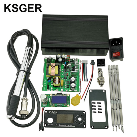 KSGER V2.1S soldering Electric   T12 STM32 OLED Digital Temperature Soldering Station Controller Welding Tools ► Photo 1/6
