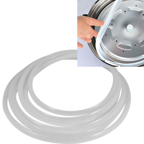 22/24/26/28/30/32cm White Silicone Pressure Cookers Rubber Gasket Sealing Ring Pressure Cooker Seal Ring Cooking Tools ► Photo 1/6