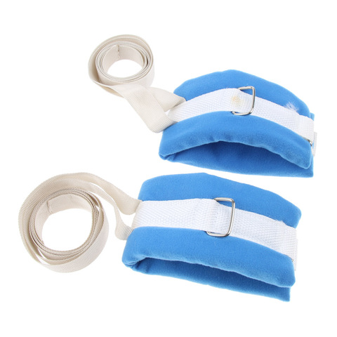 2 Pcs Wrist Arm Ankle Hand Restraint Strap Limb Holder for Fixing Patients Prevent From Scratch Support Brace ► Photo 1/6