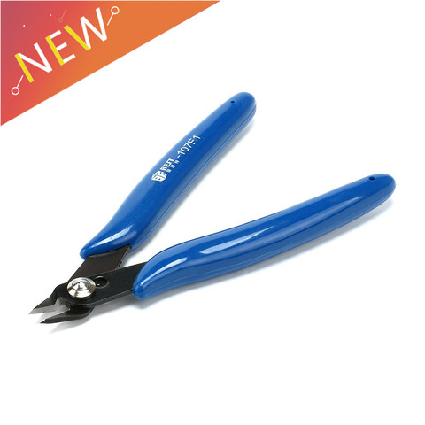 5 Inch Electrical Wire Cable Cutters Cutting Side Snips Flush Pliers 107F  Nipper Hand Tool ► Photo 1/4