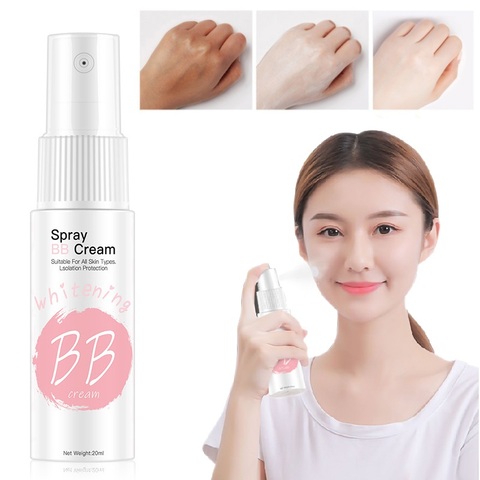 Portable Lazy Whitening Spray Moisturizing BB Cream Concealer Foundation Brighten Face Makeup Beauty Cosmetics Sunscreen TSLM1 ► Photo 1/6