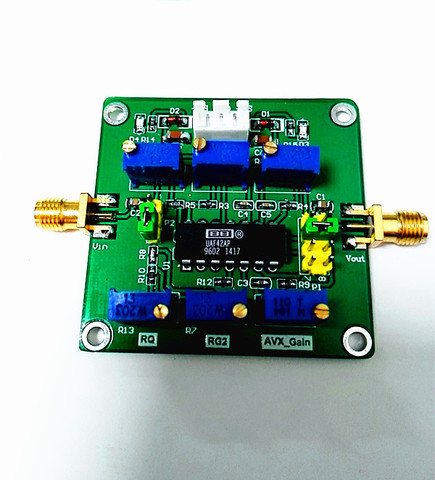 UAF42 Active High Pass Low Pass Filter Module Adjustable Highpass/Lowpass/Bandpass Filtering Board ► Photo 1/3