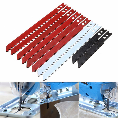 10Pcs Jigsaw Blades Set For Black Decker Jig Saw Metal Plastic Wood Blades 60/97mm Home DIY Hand Tool ► Photo 1/6