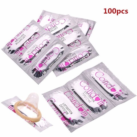 50/100pcs Condoms for Men Delay Large Oil Sex Dotted G Spot Stimulate Condoms Sex Toys for Men Safer Contraception Female Condom ► Photo 1/6