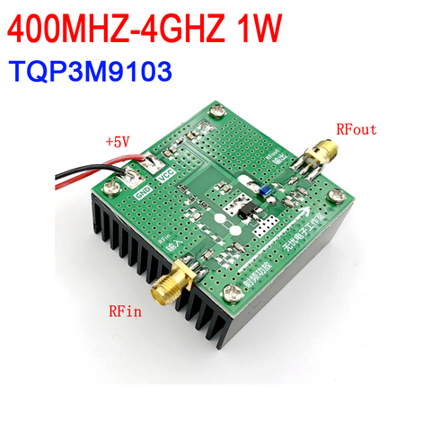 400MHZ to 4GHZ 1W hing linearity power amplifier development board TQP3M9103 for BTS transceivers  CDMA /WCDMA LTE ► Photo 1/4