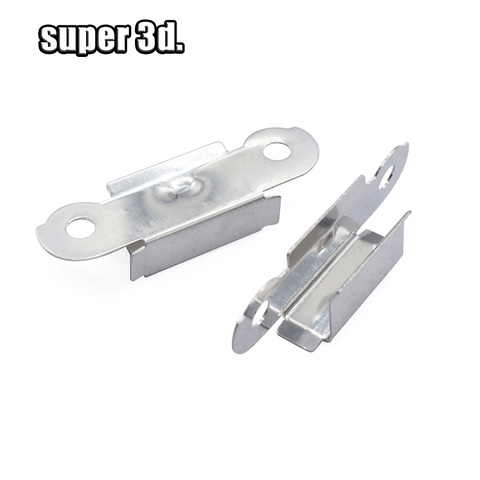 4/8/10pc UM2/3 Stainless Steel hot Bed fixing Clips Clamp for 3D printer Heated bed /glass plate platform Tools Retainer ► Photo 1/3