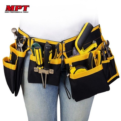 Multi-functional Electrician Tools Bag Waist Pouch Belt Storage Holder Organizer Free Ship ► Photo 1/6