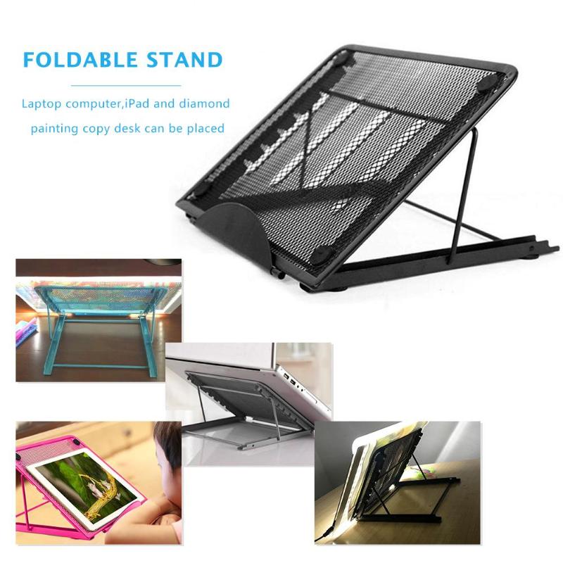 Foldable Adjustable Stand For iPad Samsung Xiaomi Tablet PC Laptop Desk Holder 