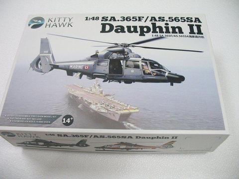 Kitty Hawk 80108 1/48 SA.365F Dauphin II  Assembly model New ► Photo 1/6