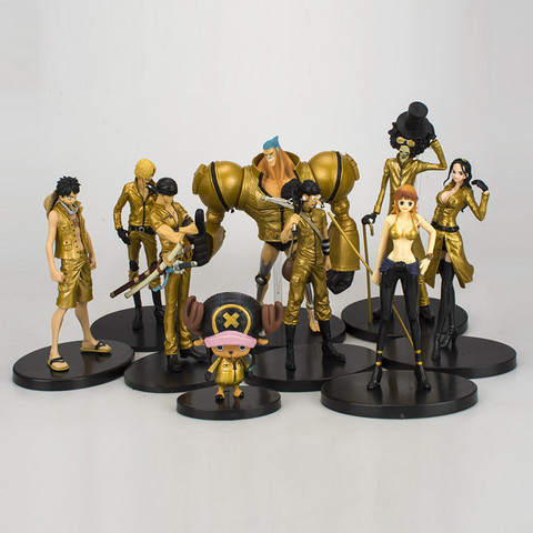 Luffy One Piece Gold Action Figure