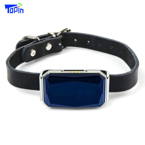New Arrival IP67 Waterproof Pet Collar GSM AGPS Wifi LBS Mini Light GPS Tracker for Pets Dogs Cats Cattle Sheep Tracking Locator ► Photo 1/6