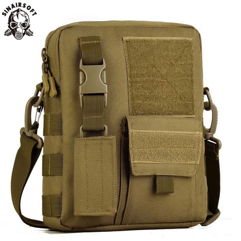 Tactical Backpack Messenger Bag Men Military Camo Waterproof Crossbody Outdoor Sports Travel Shoulder Hunting Handbag Dry Bags ► Photo 1/6