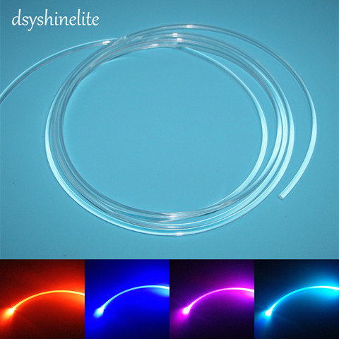 Superbright Optic PMMA Fiber Cable 2.5mm/3.0mm Side Emitting Guiding Light Edge Lighting EL Wire Replacement Lighting Decoration ► Photo 1/6