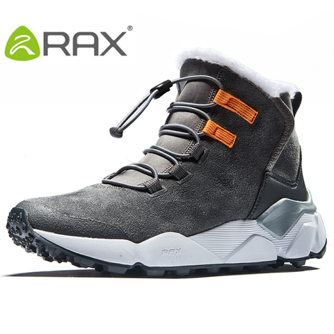 RAX Snow Boots Men Outdoor Sports Sneakers  for Men Women Hiking Boots Waterproof Plush Lining Trekking Boots Anti-slip Toursim ► Photo 1/6