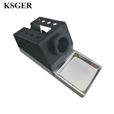 KSGER Soldering Iron Station Stand T12 Holder Welding Iron Tips STC STM32 Metal Handle Aluminum Alloy Tools Welding Repair DIY ► Photo 1/1