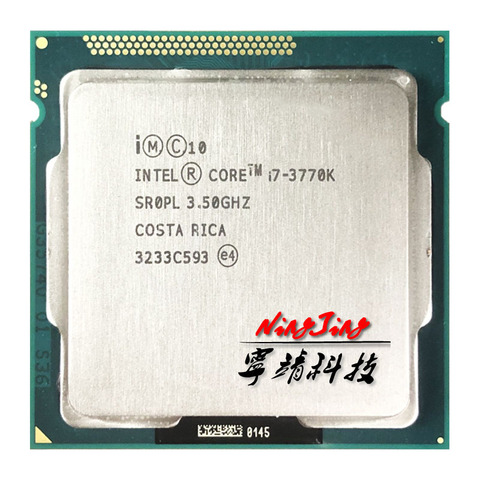 Intel Core i7-3770K i7 3770K 3.5 GHz Quad-Core CPU Processor 8M 77W LGA 1155 ► Photo 1/1