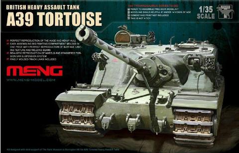 Meng TS-002 Model 1/35 Bristish Heavy Assault Tank A39 Tortoise ► Photo 1/6