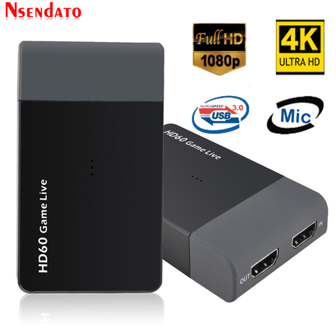 Video Capture Card Hdmi To Usb 3.0 Full Hd 1080p 4k Hdmi Capture Card