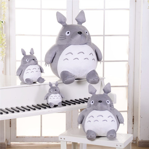 Hot Totoro Soft Stuffed Animal Cushion My Neighbor Totoro Plush Doll Toy Pillow  For Kid Baby Birthday Christmas Gift 6/8/20cm ► Photo 1/6