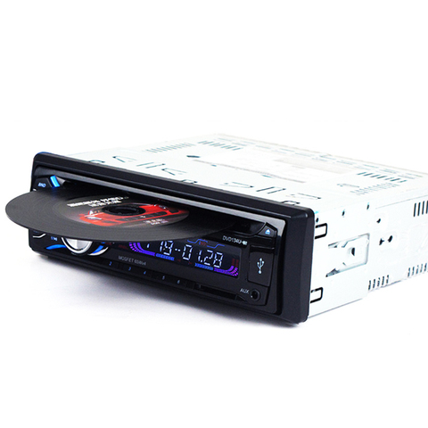 1DIN Car Mp3 PlayerDVD/VCD/CD/CD-R/CD-RW/MP3/MP4/AVI/DAT/DIVX Support Dual Video Output Function ► Photo 1/6