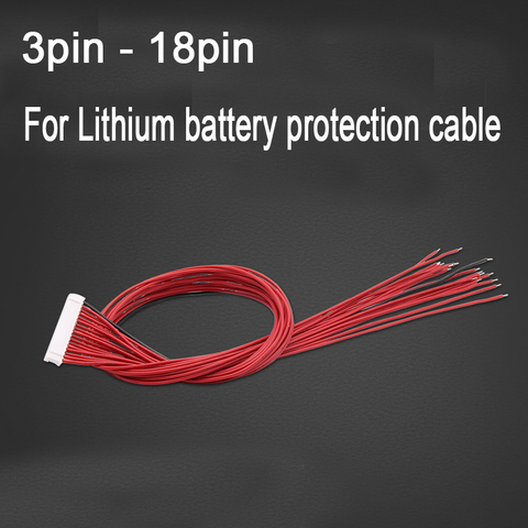 DYKB Li-ion lifepo4 Lithium battery protection board cable wire FOR 2S 3S 4S 6S 7S 8S 10S 12S 13S 14S 16S 17S 20S 24S Cell ► Photo 1/5