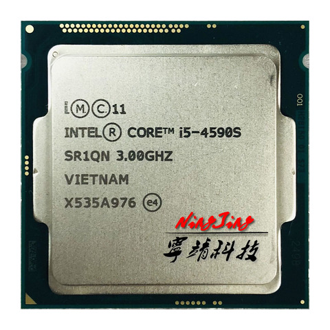 Intel Core i5-4590S i5 4590S 3.0 GHz Quad-Core CPU Processor 6M 65W LGA 1150 ► Photo 1/1