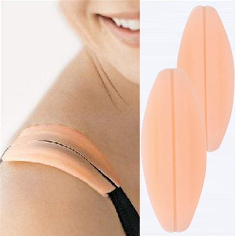 Soft Silicone Bra Strap Cushions Holder Non-slip Shoulder Pads Relief Pain Newest Bra Straps ► Photo 1/1