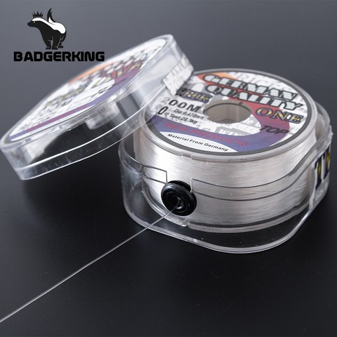 200m fluorocarbon fishing line white brown sinking high Abrasion Resistance stretchable peche carp carbon coating fishing line ► Photo 1/6