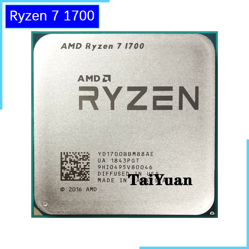 Buy Online Amd Ryzen 7 1700 R7 1700 3 0 Ghz Eight Core Sixteen Thread Cpu Processor Yd1700bbm88ae 65w Socket Am4 Alitools